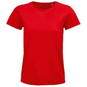 SOLS Womens/Ladies Pioneer T-Shirt / Red